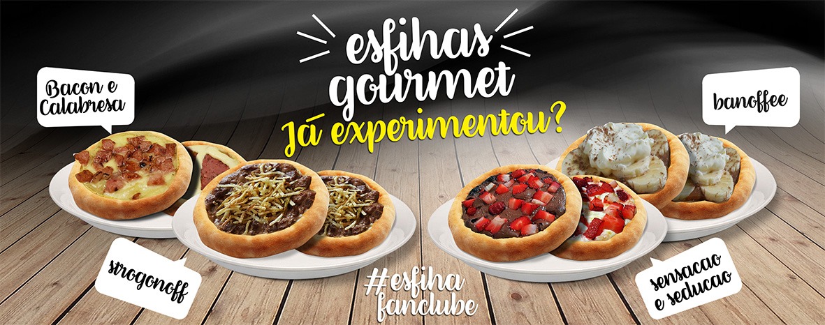 Esfihas Gourmet, Já Experimentou?
