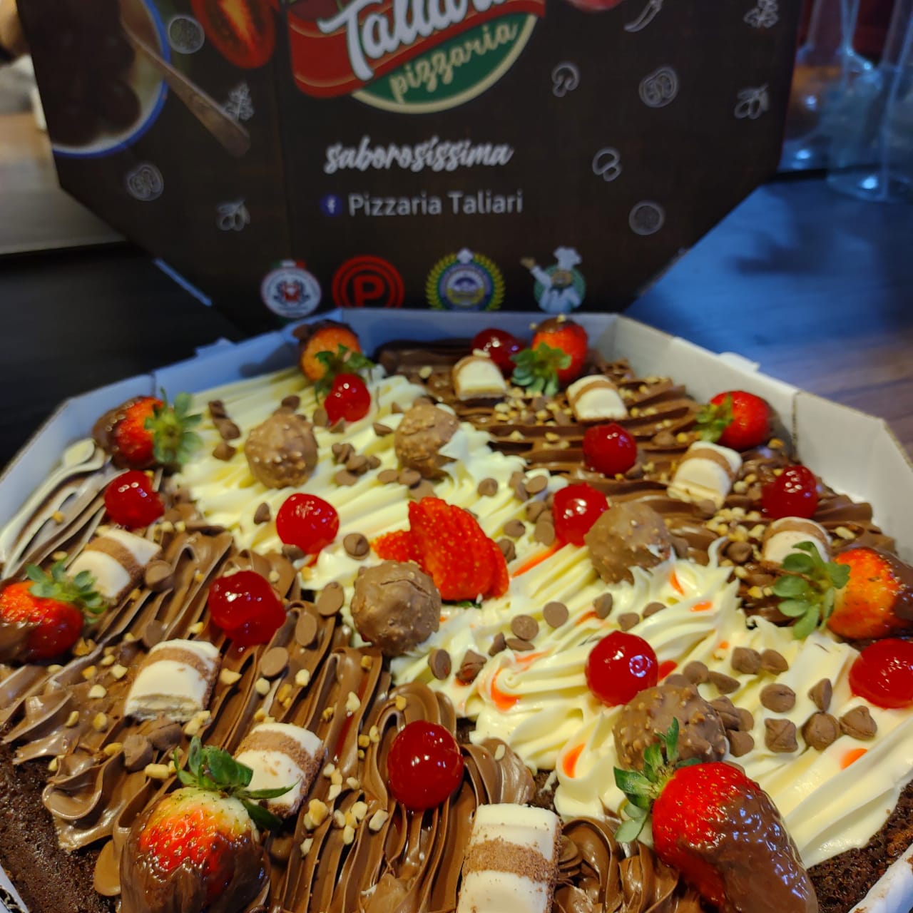 Pizza Brownie