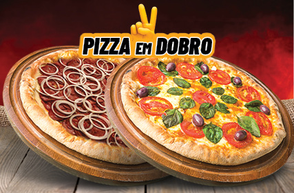 Hoje 〉2 Pizzas Pequenas + 1 Refri 〉a partir de: R$ 48
