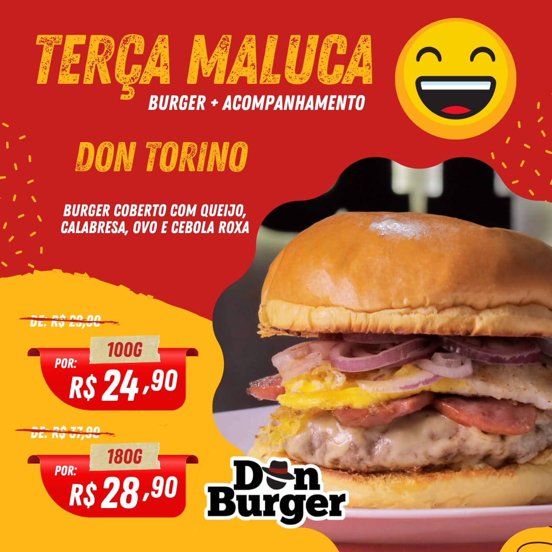 Peça Online! - Don Burger Hamburgueria - Delivery