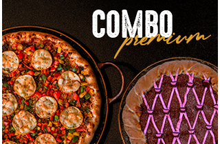 Combo Pizza Salgada + Broto Doce