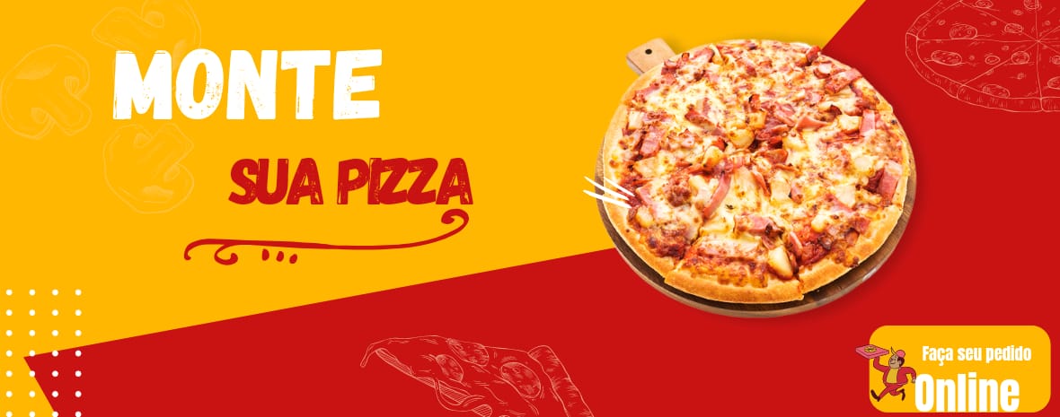 monte sua pizza