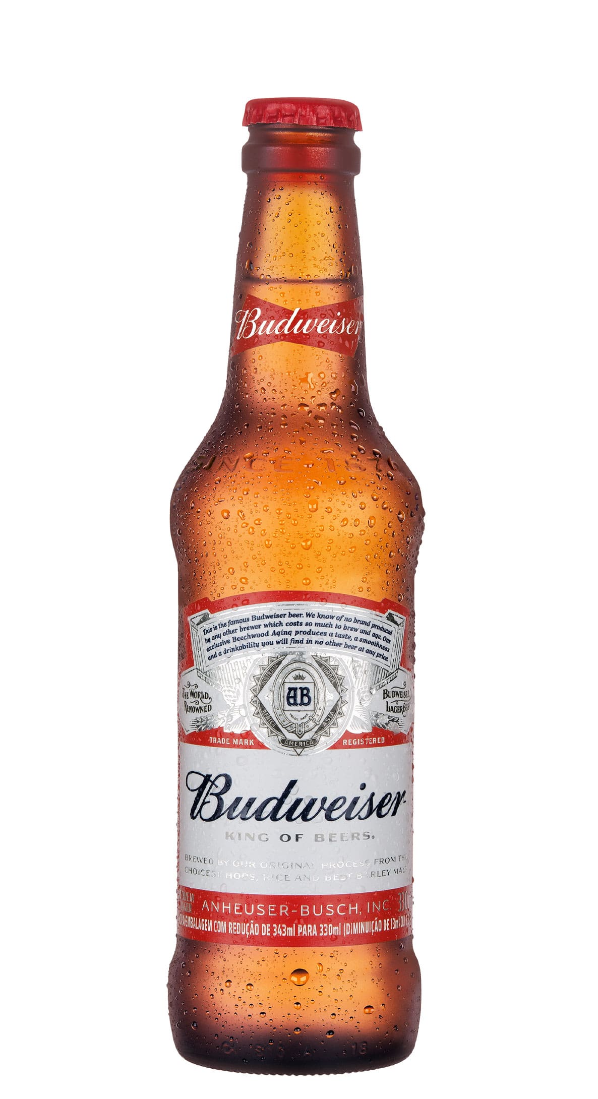 CERVEJA BUDWEISER 330 ML