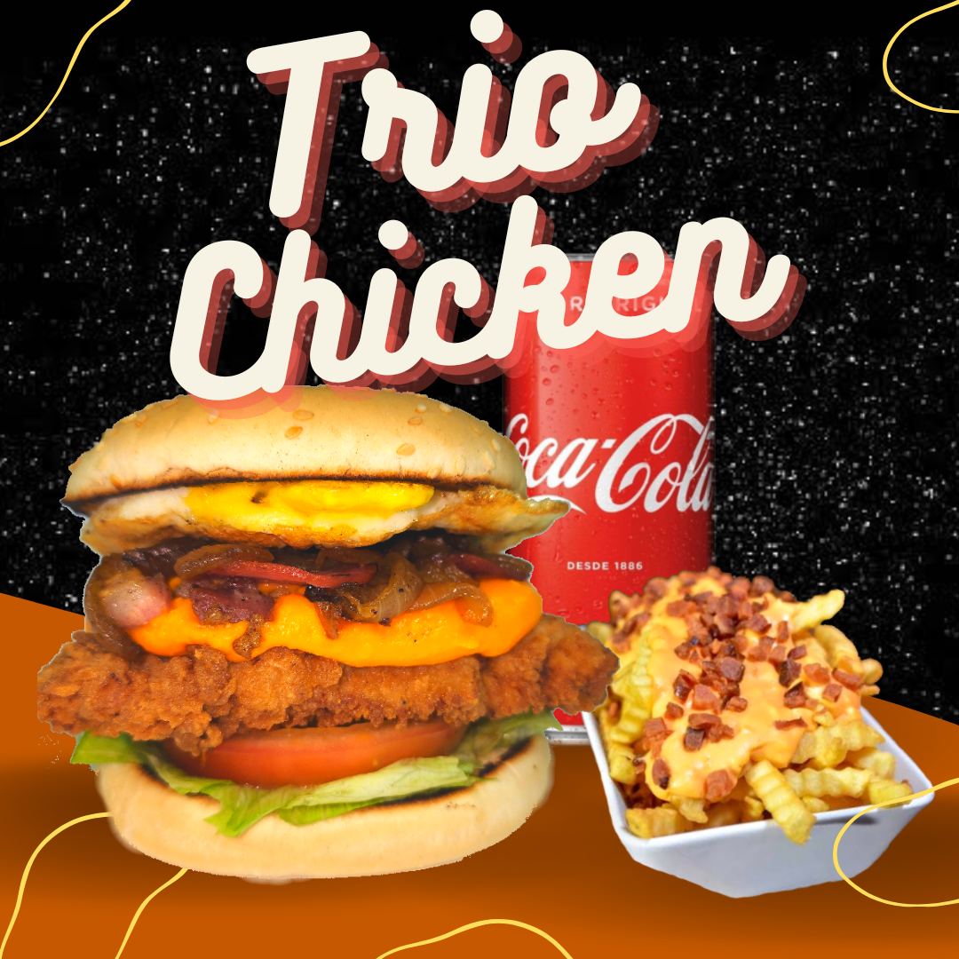 TRIO SPARTA BURGUER CHICKEN