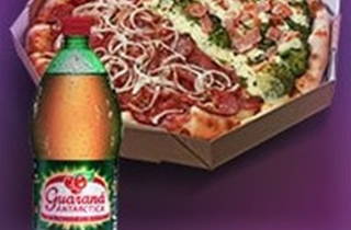 Combo Nº4 - Pizza Média + Guaraná 1L