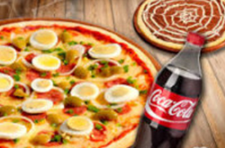 Combo Nº6 - 2 Pizzas Grandes + 1 Pizza Pequena + 1 Refrigerante 1L