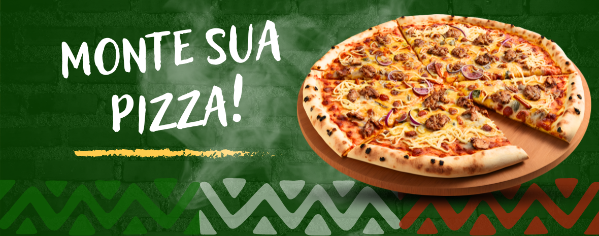 Monte sua pizza