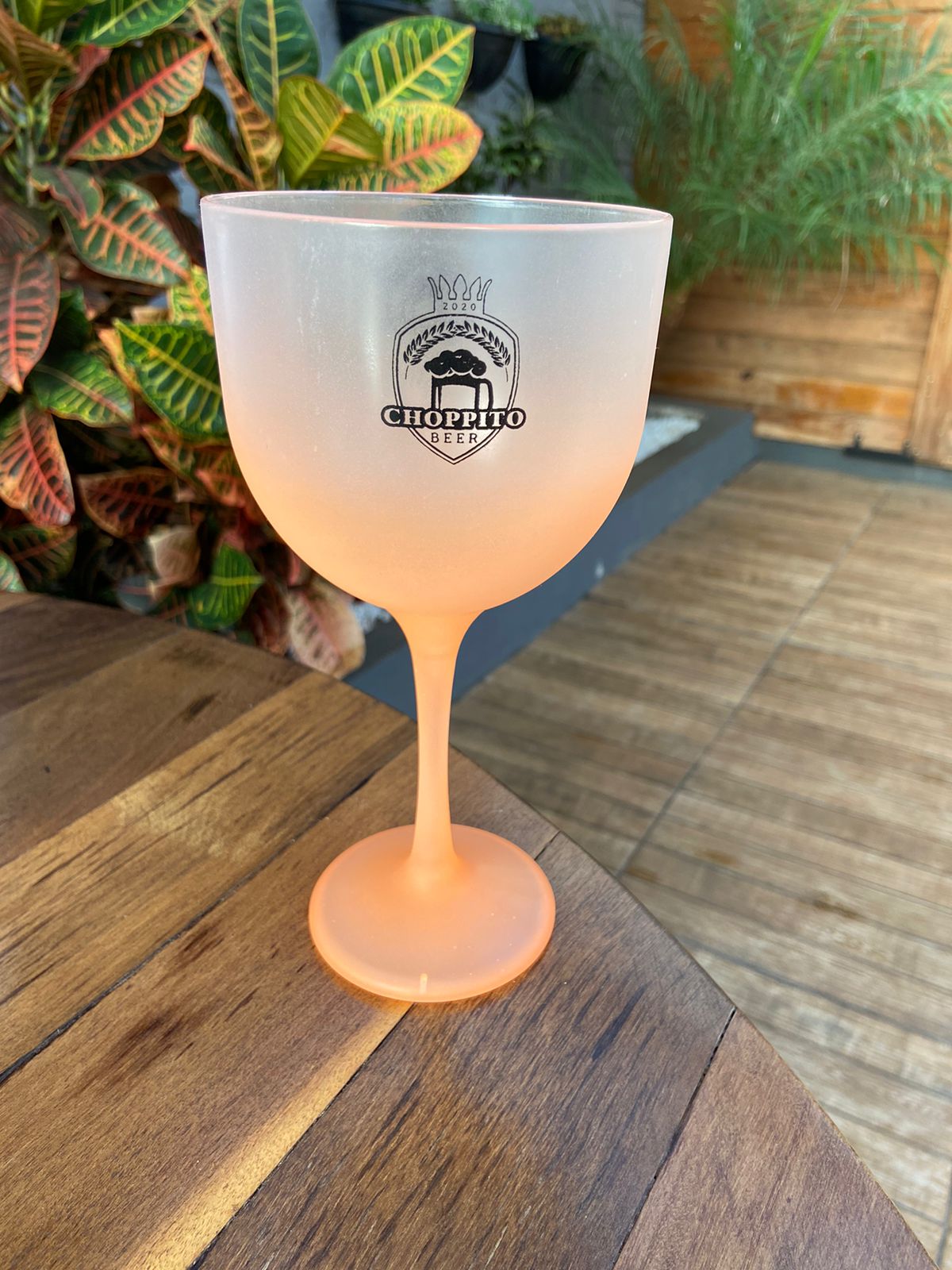 Taça de Gin Laranja Personalizada