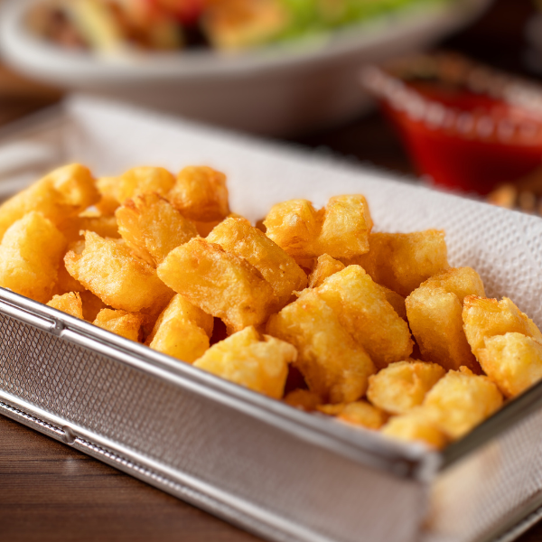 Porção mandioca frita 300gr