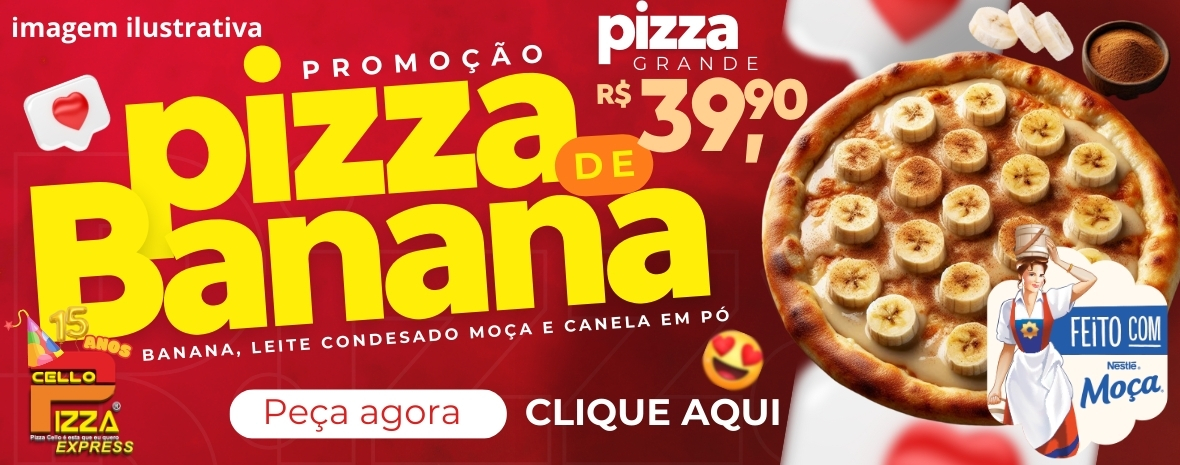 PIZZA DE BANANA