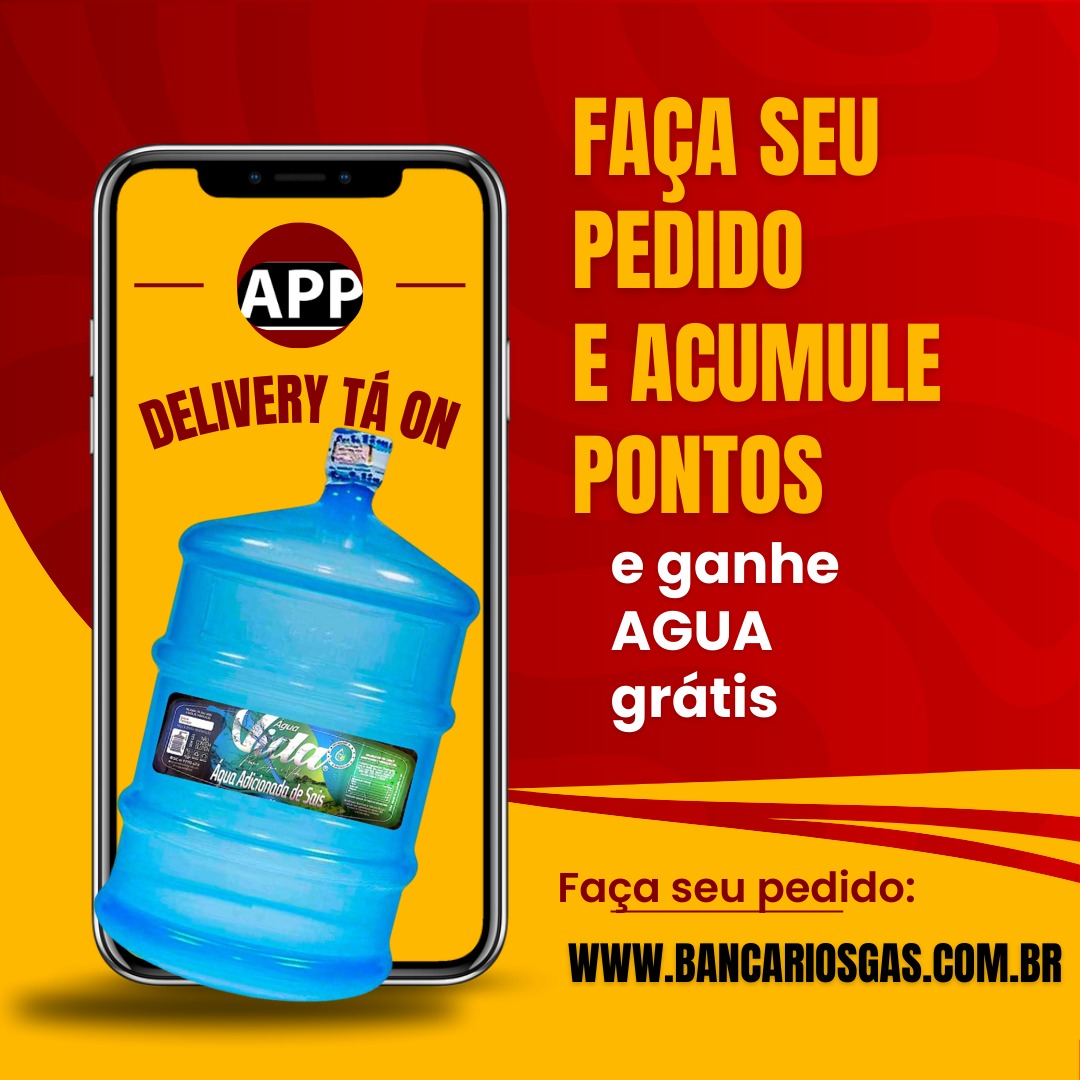 GANHE AGUA GRATIS