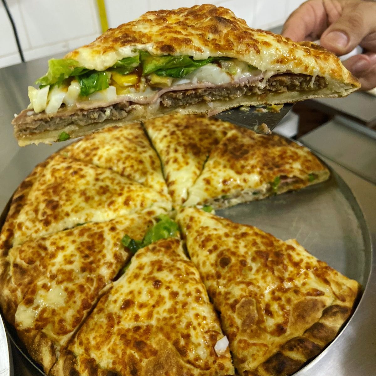 Pizza Burguer Broto