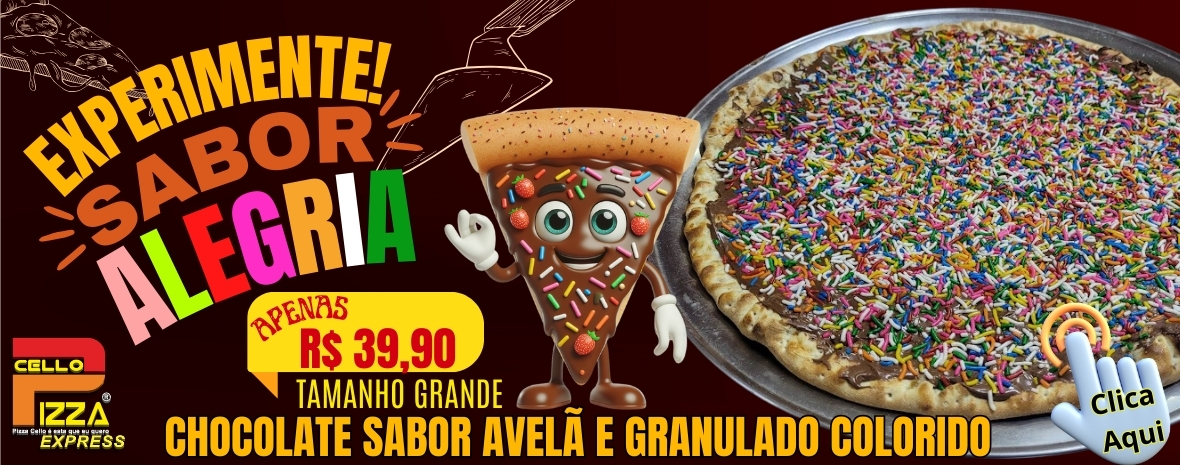 NOVIDADE PIZZA ALEGRIA