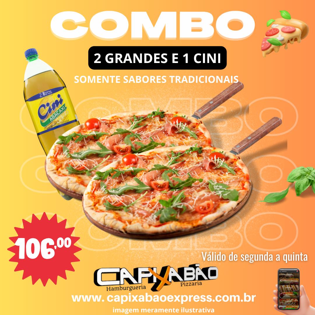 COMBO 2 GRANDES TRADICIONAIS + 1 CINI 2L