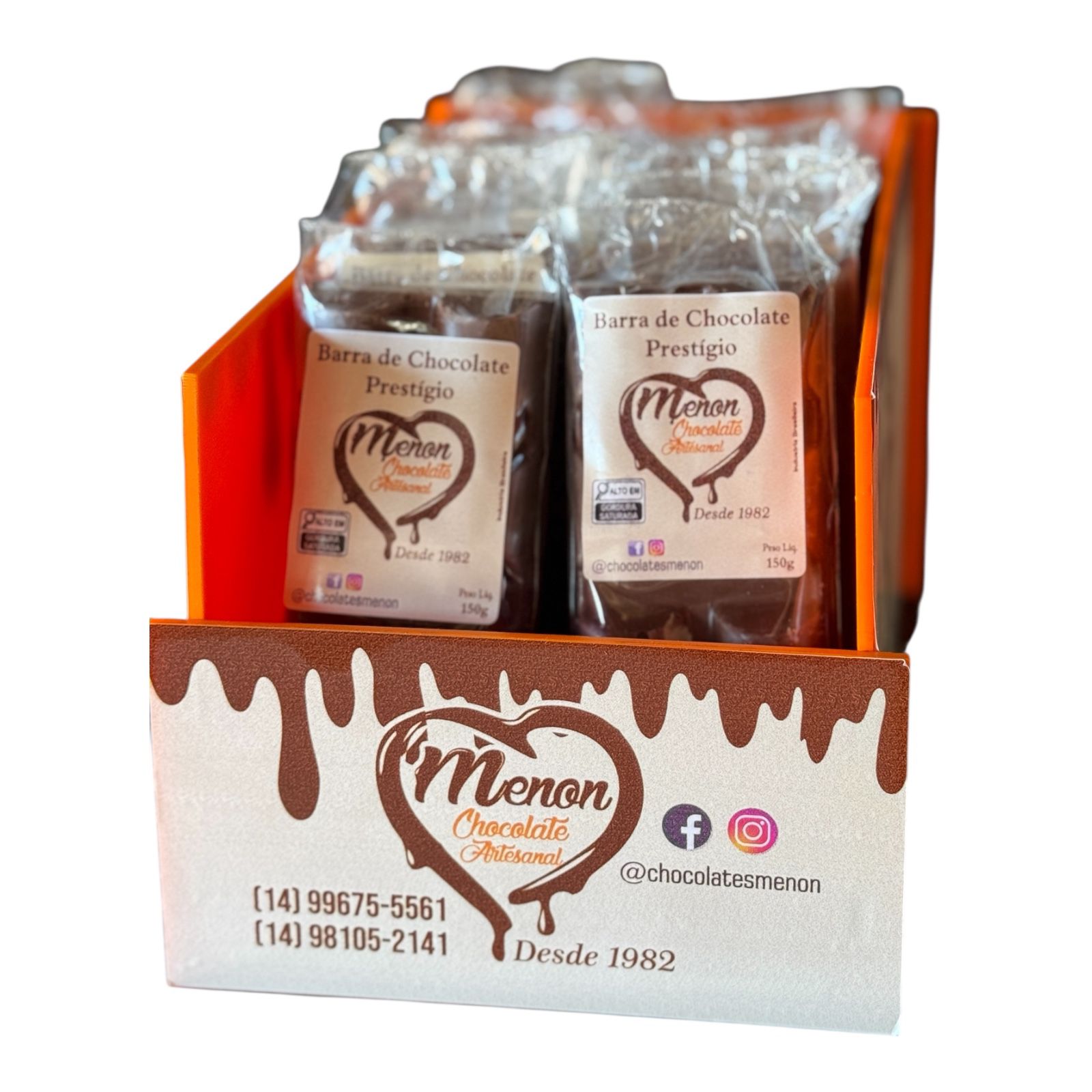 Barra de Chocolate Menon