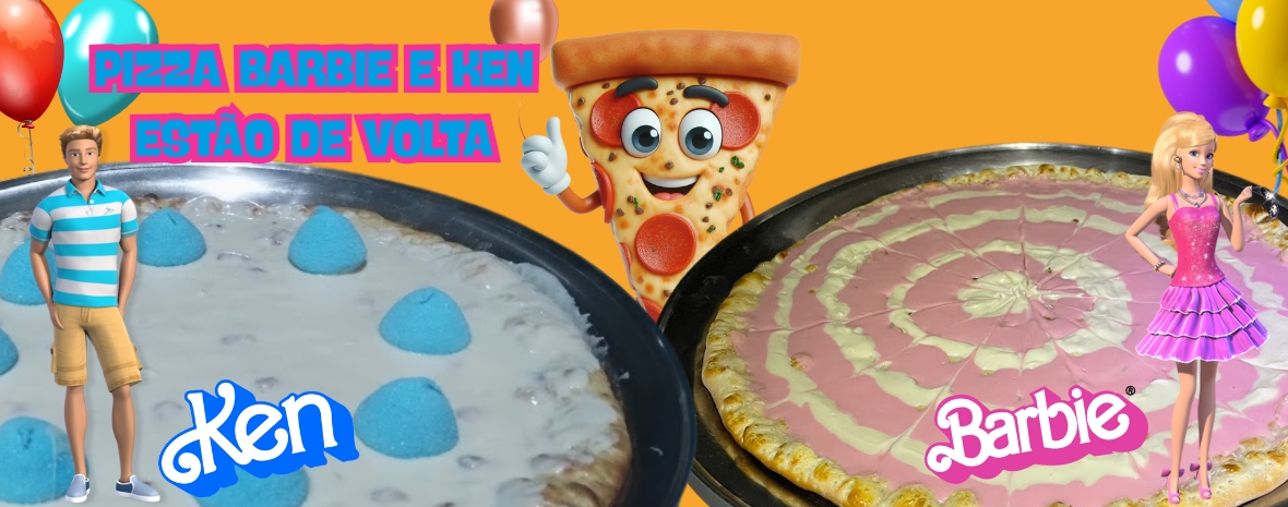 PIZZA BARBIE E KEN