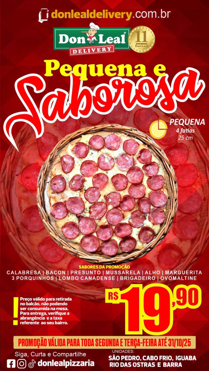 Promo Pequena e Saborosa