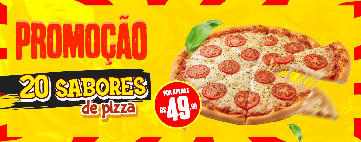 AGORA SÃO 20 SABORES IRRESISTÍVEIS PARA VOCÊ APROVEITAR: