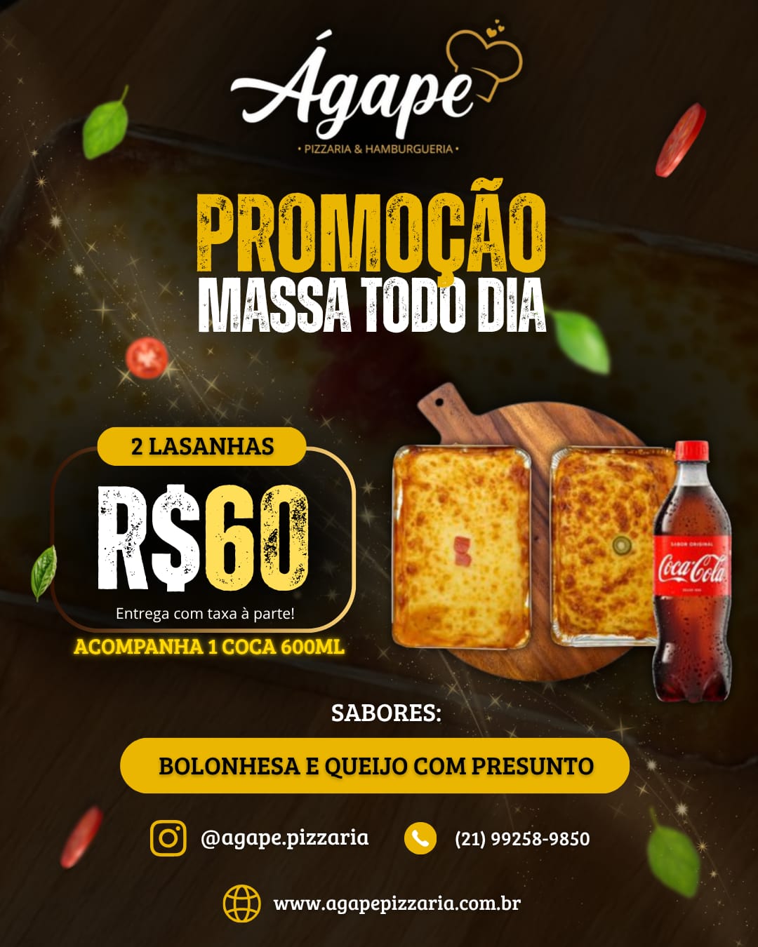 COMBO MASSA PRA DOIS