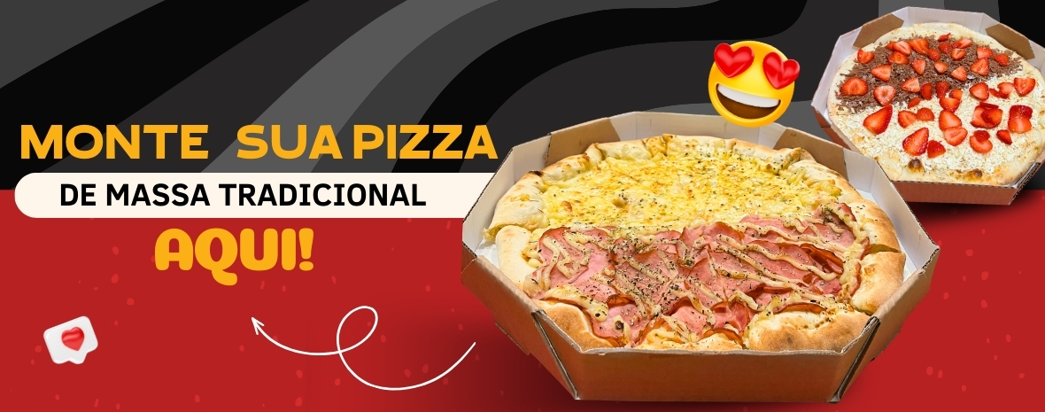 Monte sua pizza