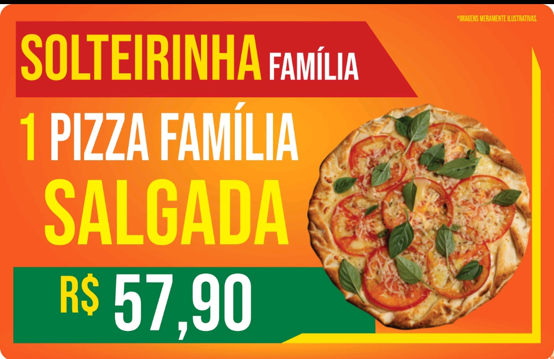 Solteirinha Família  (12 Fatias ) Salgada