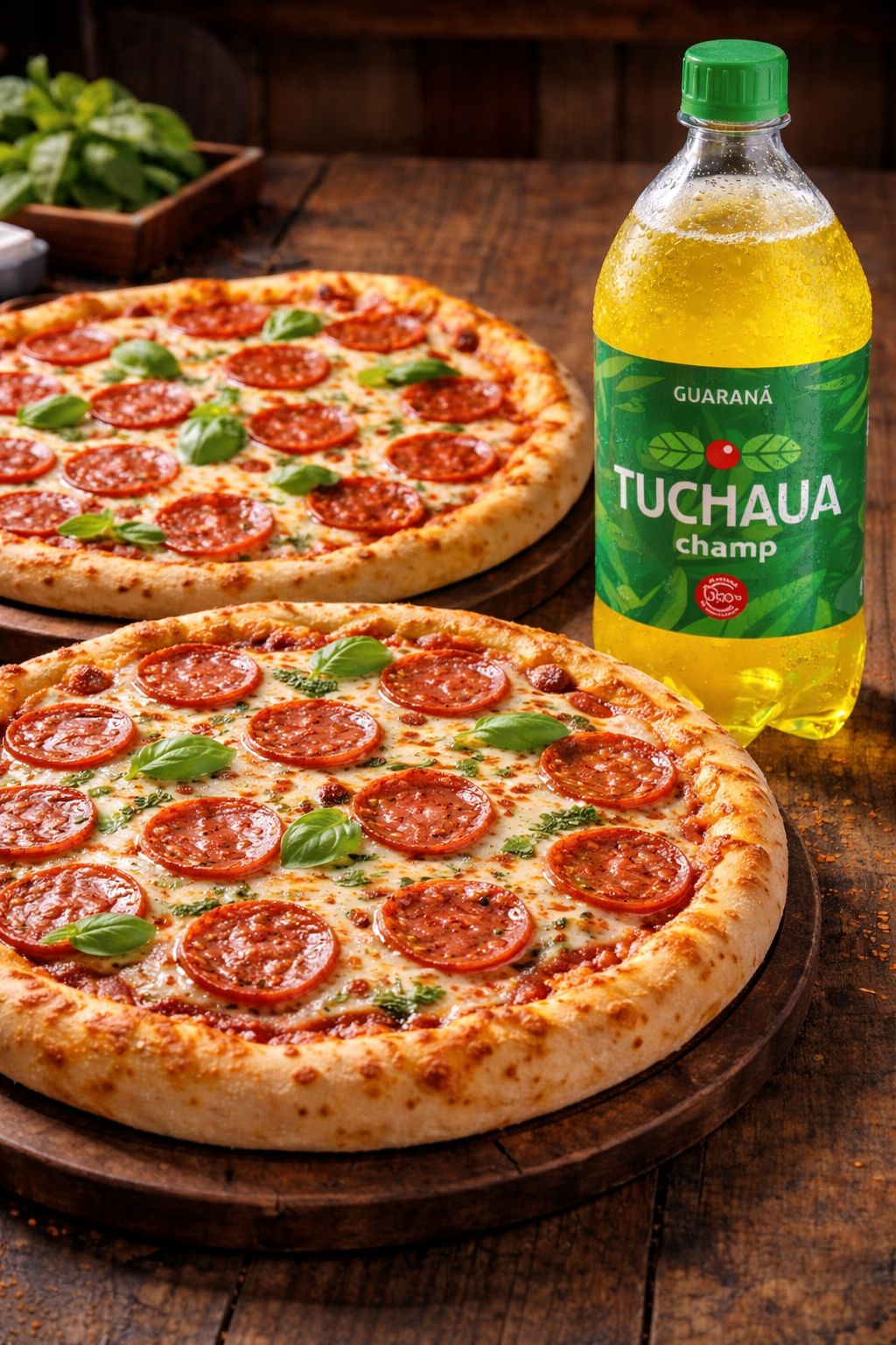 Combo 03 - Duas pizzas grande tradicional + Um pet de 1L = R$ 105,00
