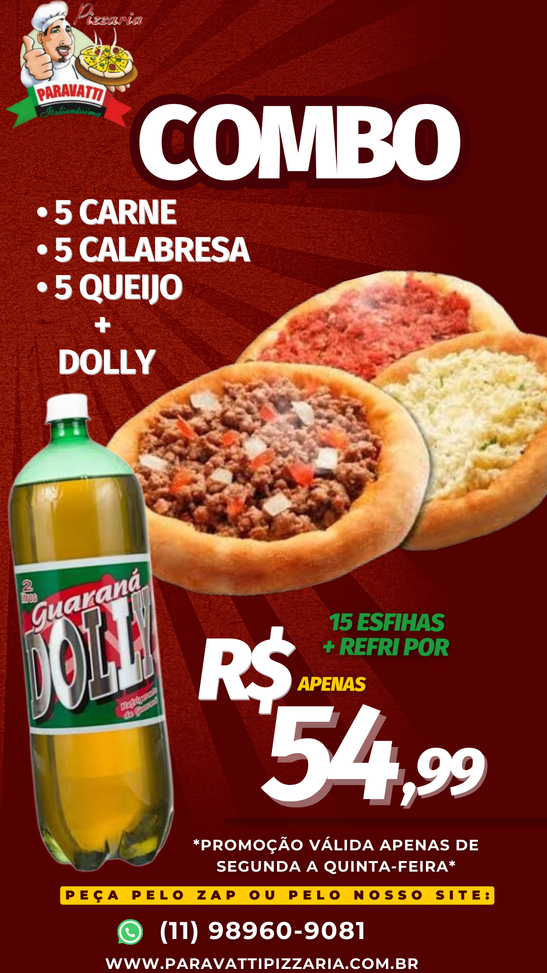 Combo de Esfihas