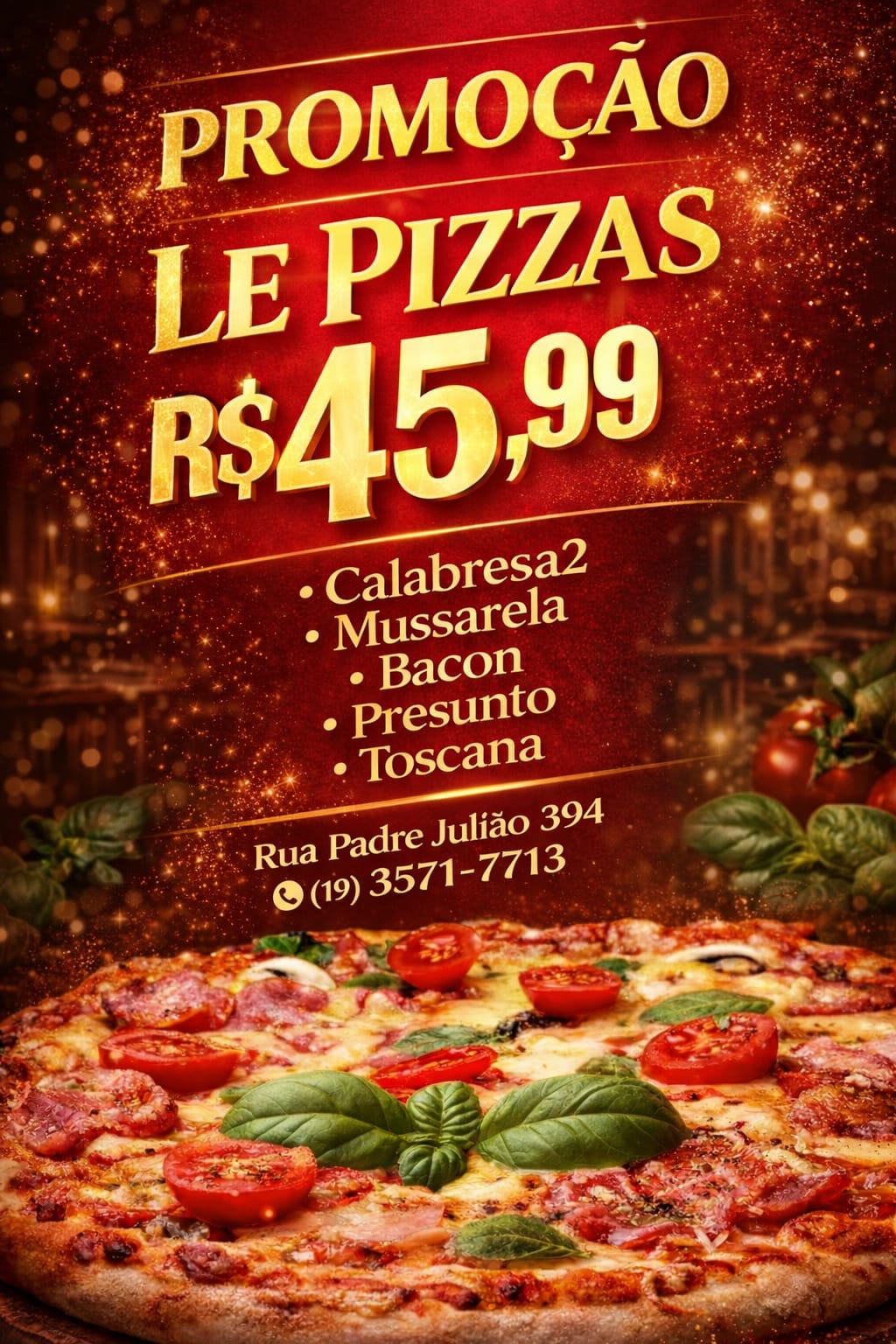 Promoção Pizza