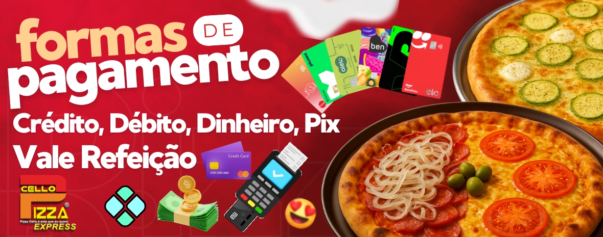 FORMAS DE PAGAMENTO
