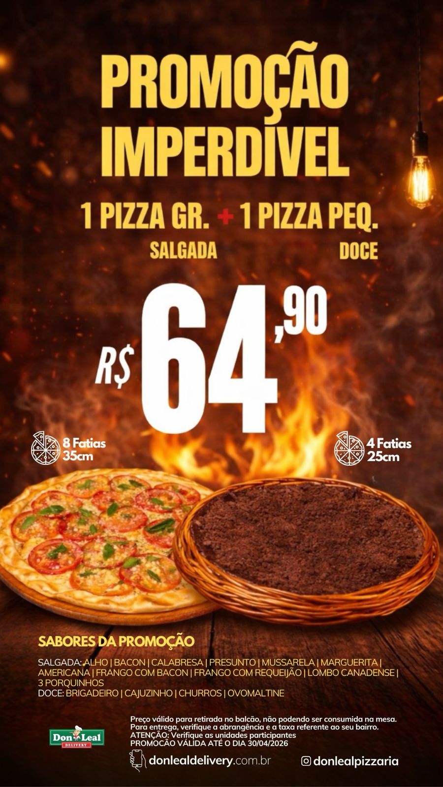PROMO IMPERDÍVEL 64,90