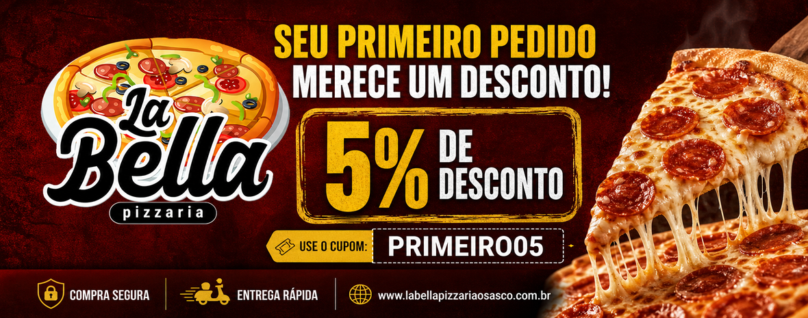 5% OFF PRIMEIRO PEDIDO