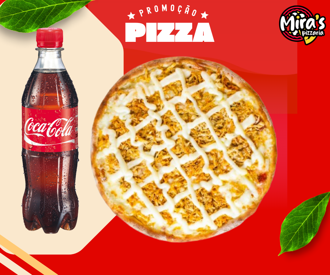 Pizza + coca cola 1l 10% off