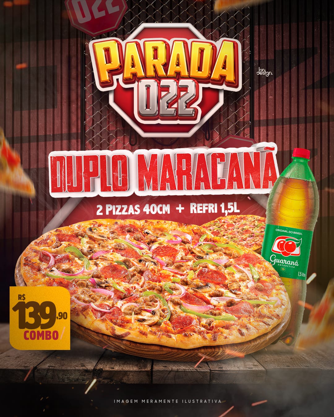 Combo Duplo Maracanã R$139,90