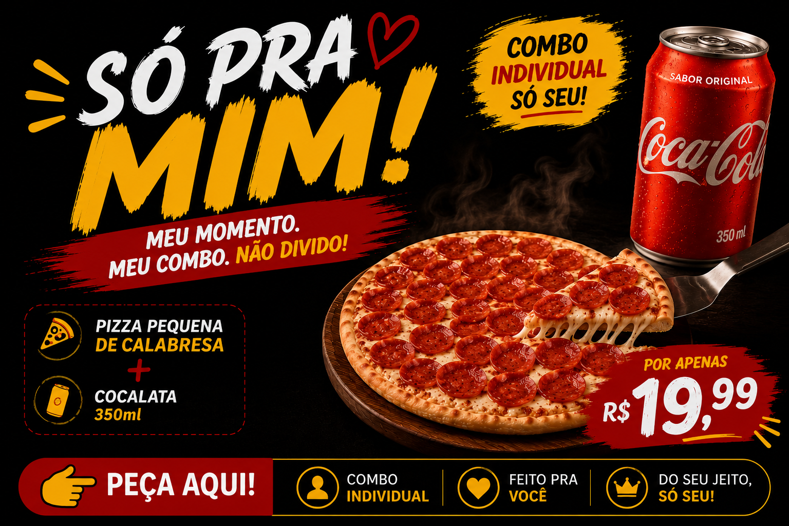 🔥 **SÓ PRA MIM!**