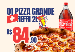 Pizza Grande + Refri 2L