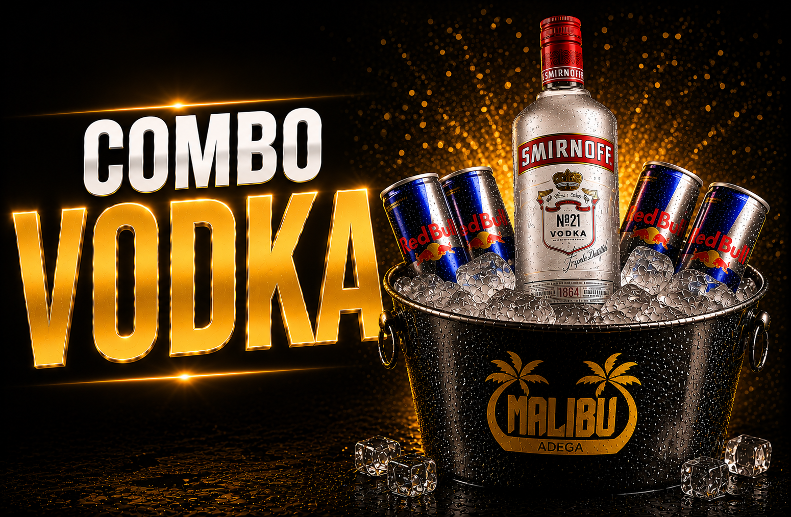COMBO DE VODKA 5% DE DESCONTO