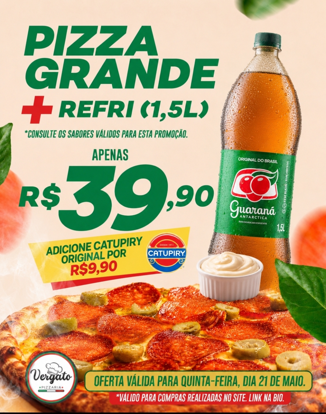 Promo do dia 