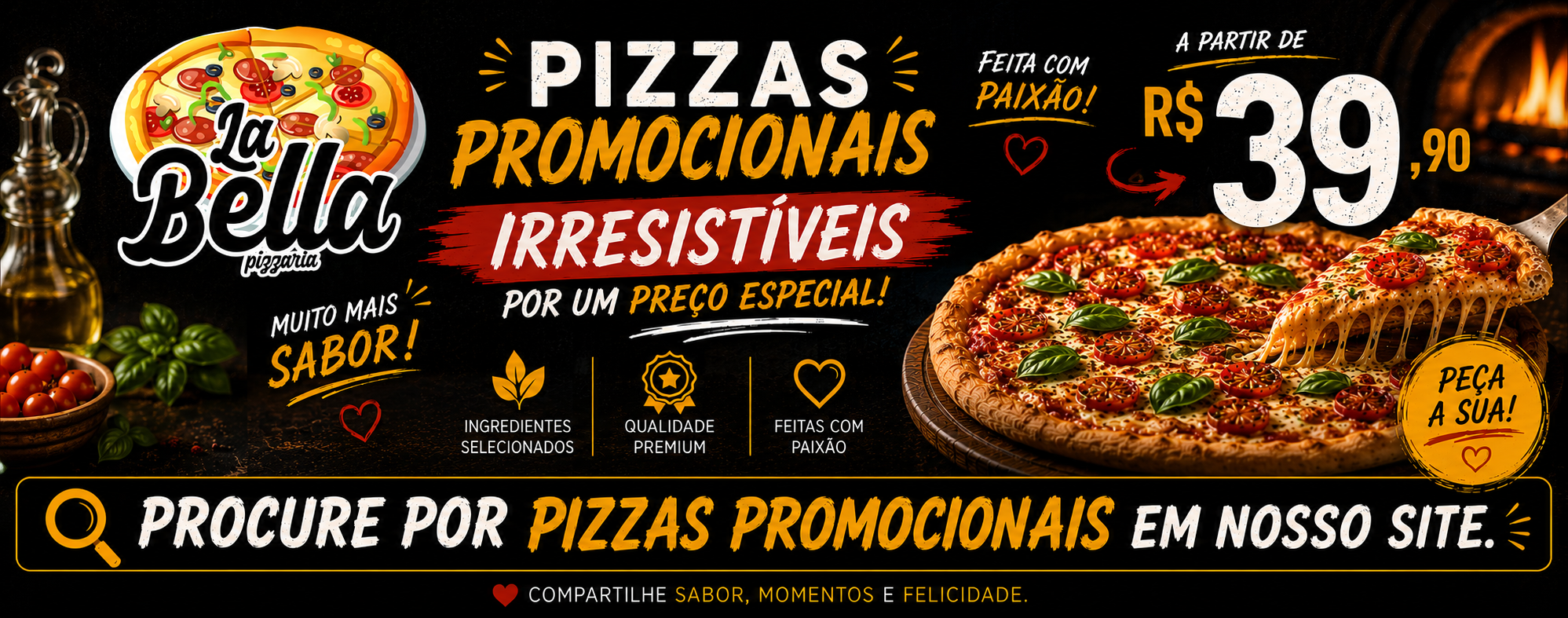 PIZZAS PROMOCIONAIS