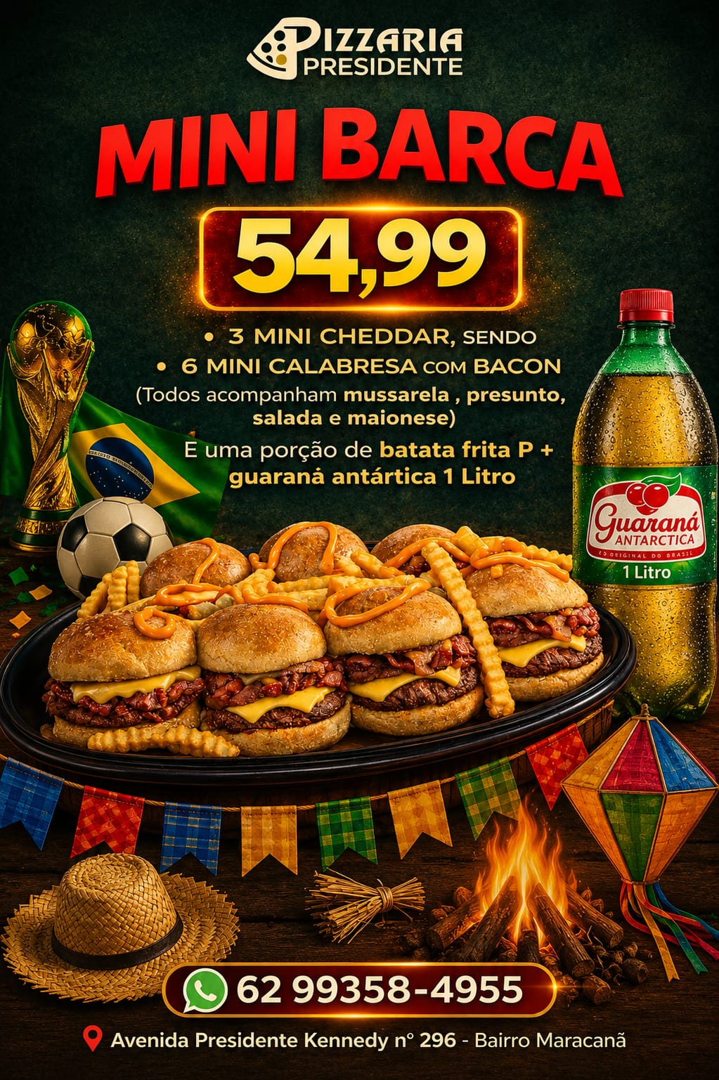 BARCA MINI BURGER ( MISTA )