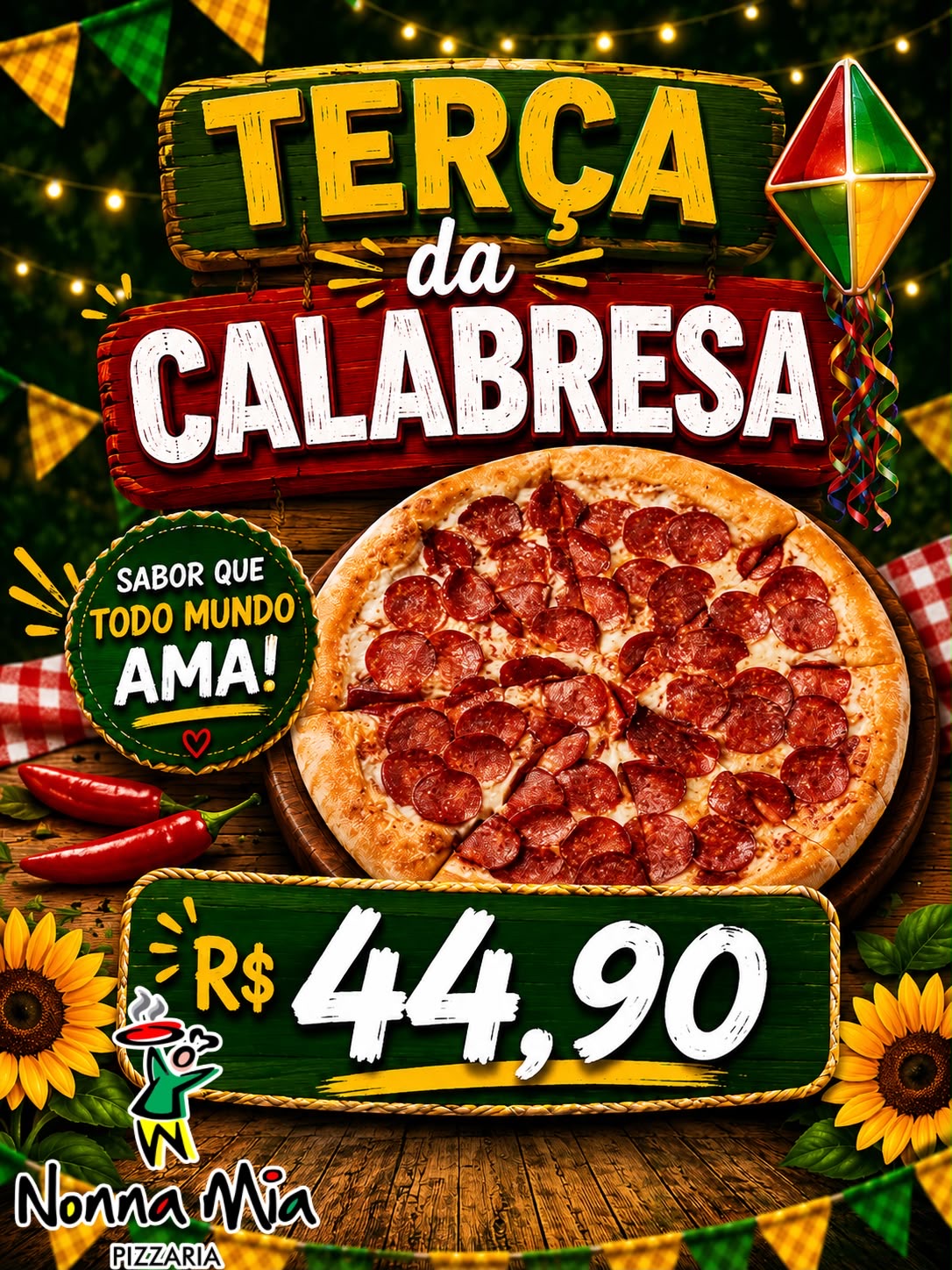 terça da calabresa