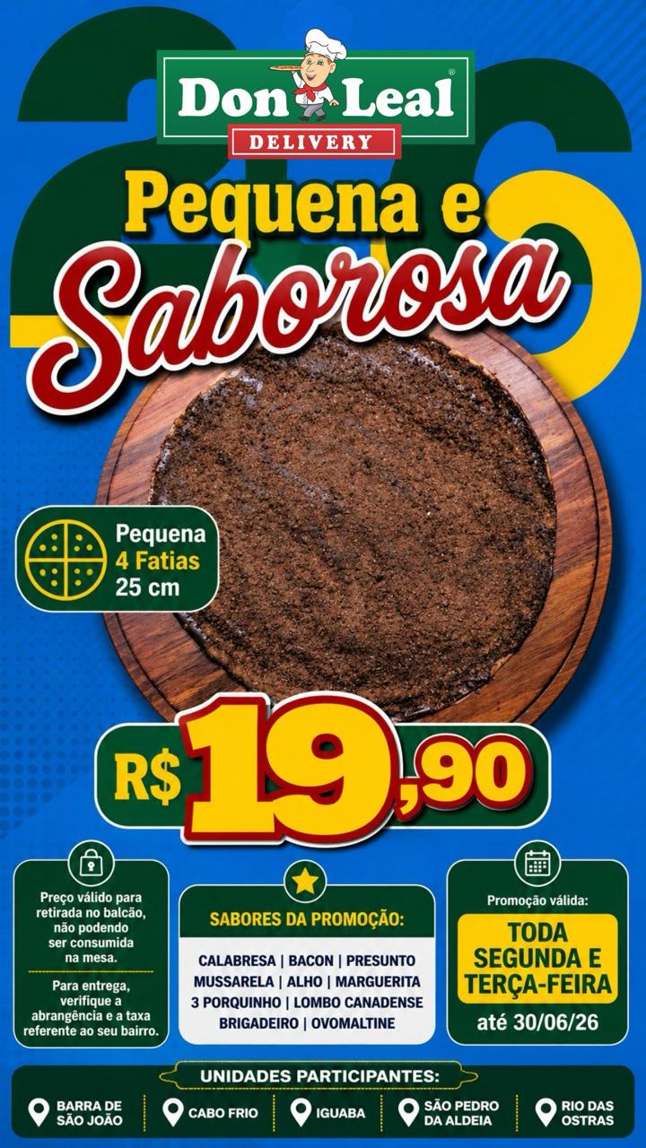 PEQUENA SABOROSA 19,90