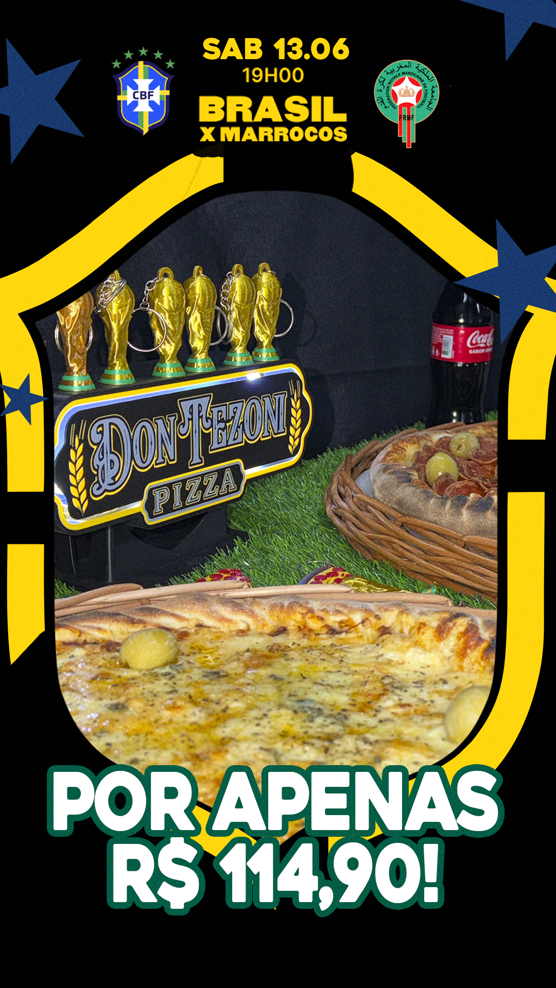 🍕⚽ Copa na Don Tezoni! ⚽🍕