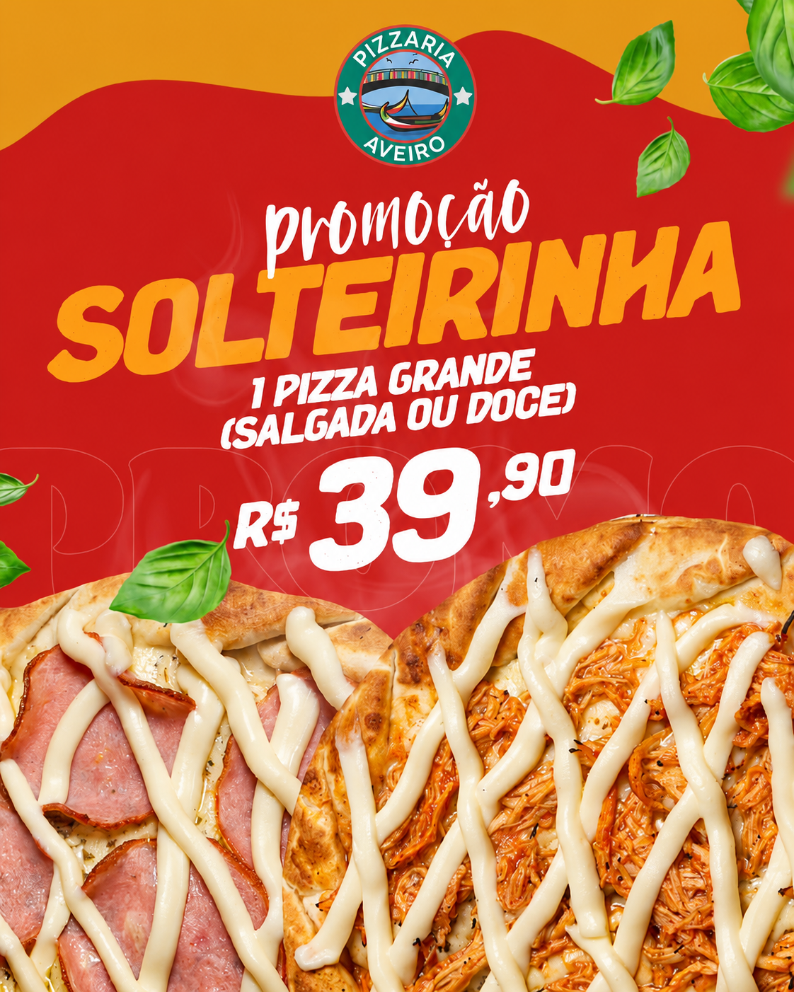 Solteirinha Grande ( 8 Fatias) Salgada