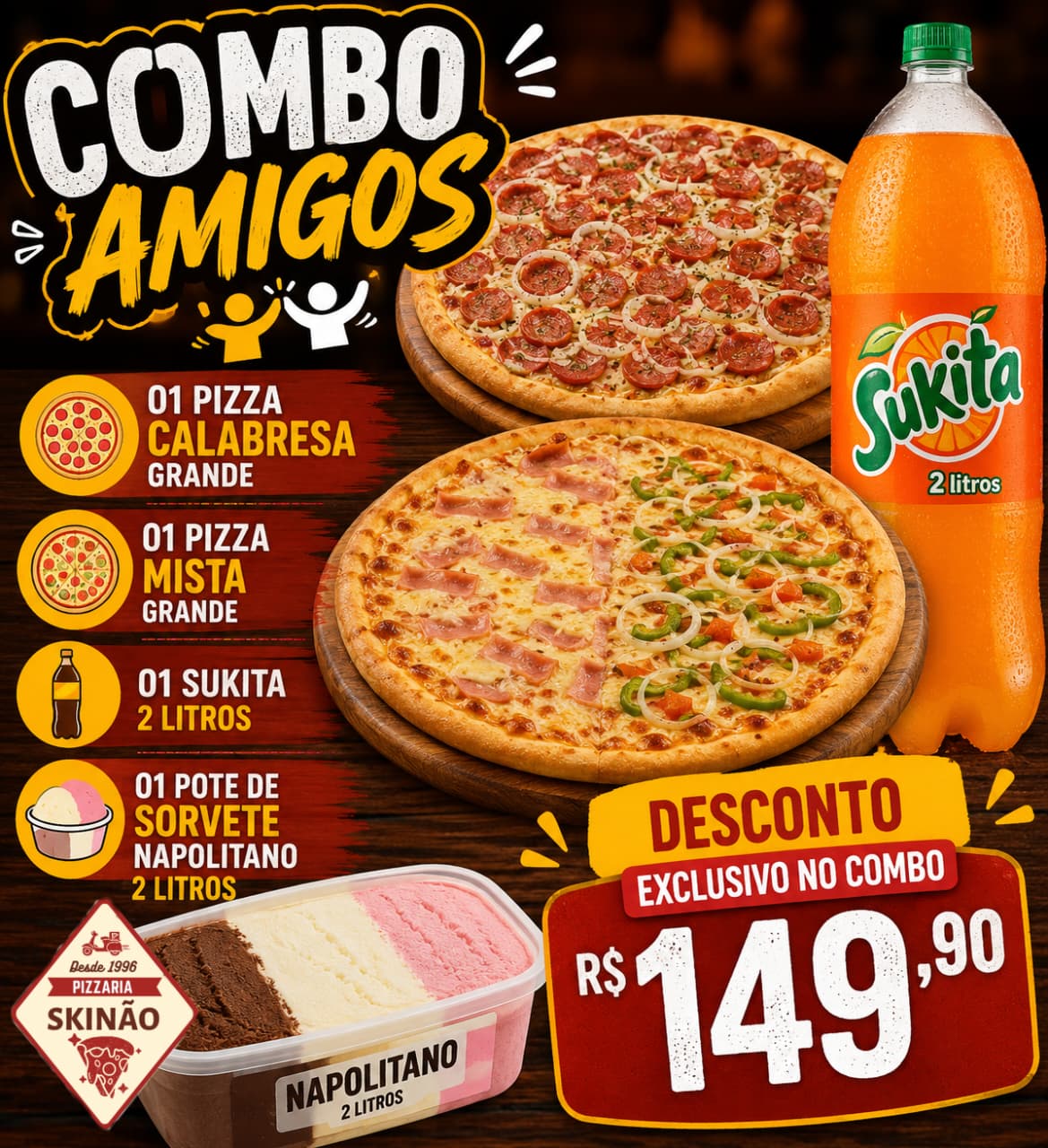 Combo Amigos