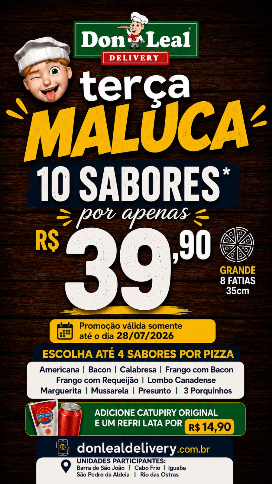 TERÇA MALUCA 39,90
