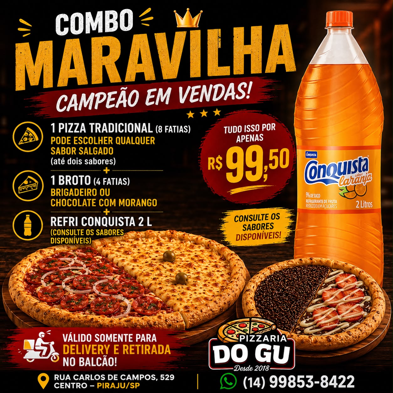 COMBO MARAVILHA 