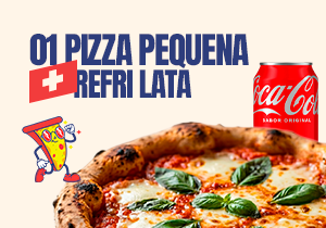 1 Pequena Tradicional + Refri Lata 
