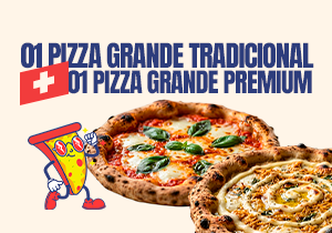 1 Grande Premium + 1 Grande Tradicional 