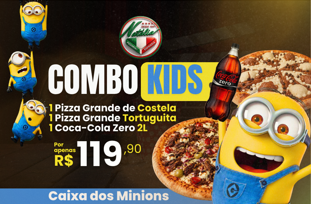 Combo Kids (Caixa dos Minions)