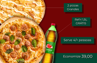 Combo 2 Pizzas Grande